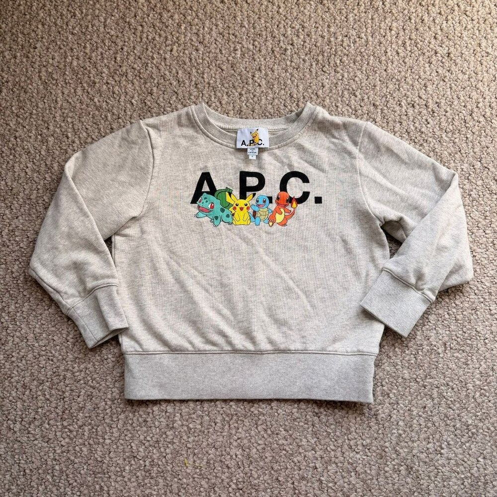 5Y Fit A.P.C. x Pokemon Sweatshirt